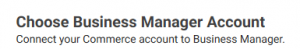 Business manager account