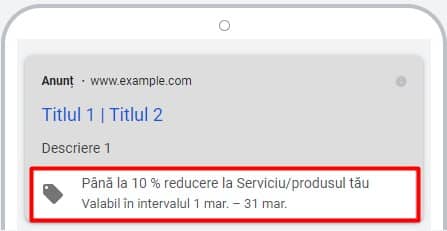 extensie google ads promovare