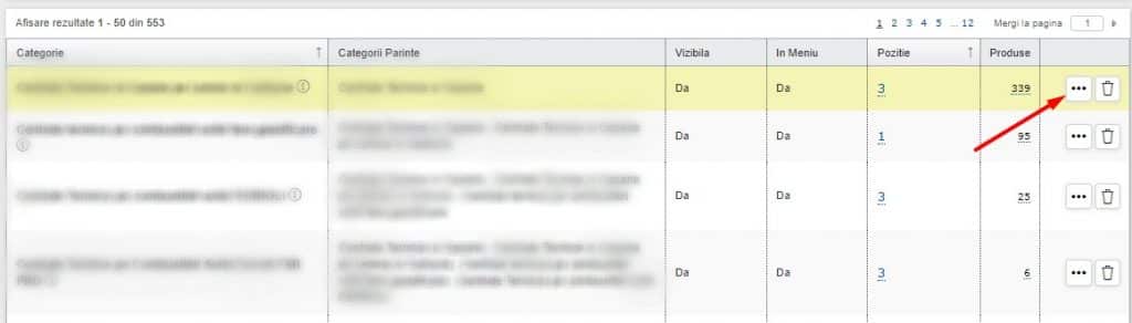 optimizare seo on page categorie